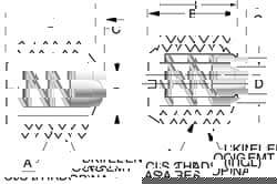 Threaded Spring Plunger: #8-36, 0.437